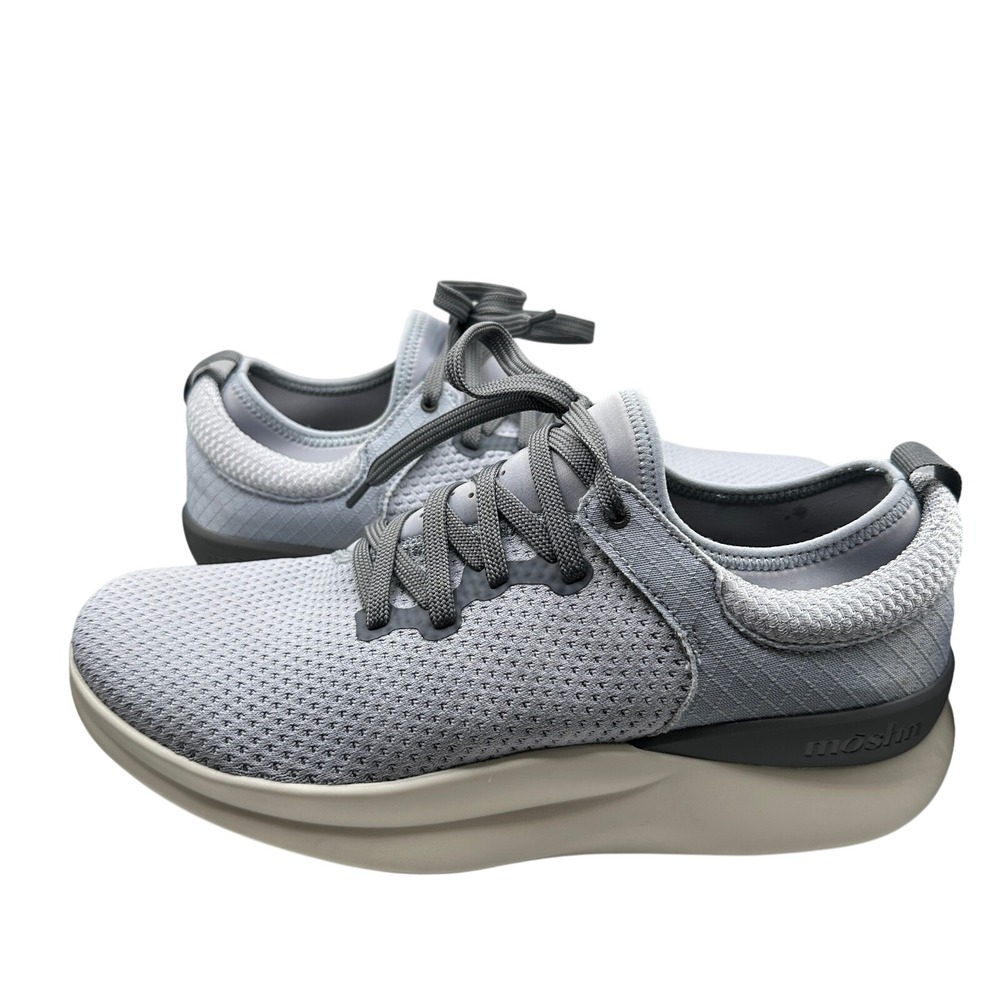 Moshn Rhythm Women Grey Athletic Sneakers Oil Slip Resistant Shoes Size 10 M